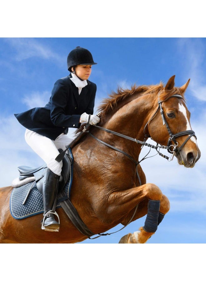 Riding Crop for Horse, 18 Inch Horse Whip with PU Leather Equestrianism Horse Crop Double Slapper Horse Whip Black Crops for Horses - Image 5